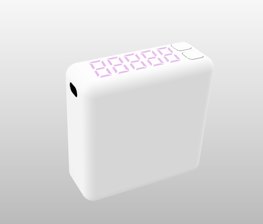 不忘计数器测距实测产品渲染图